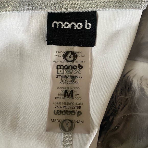 Mono B Pants Size Medium - Picture 2 of 3
